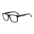 Nice Frame Black Acetate Male Square Eyewear Optical Frame Glasses